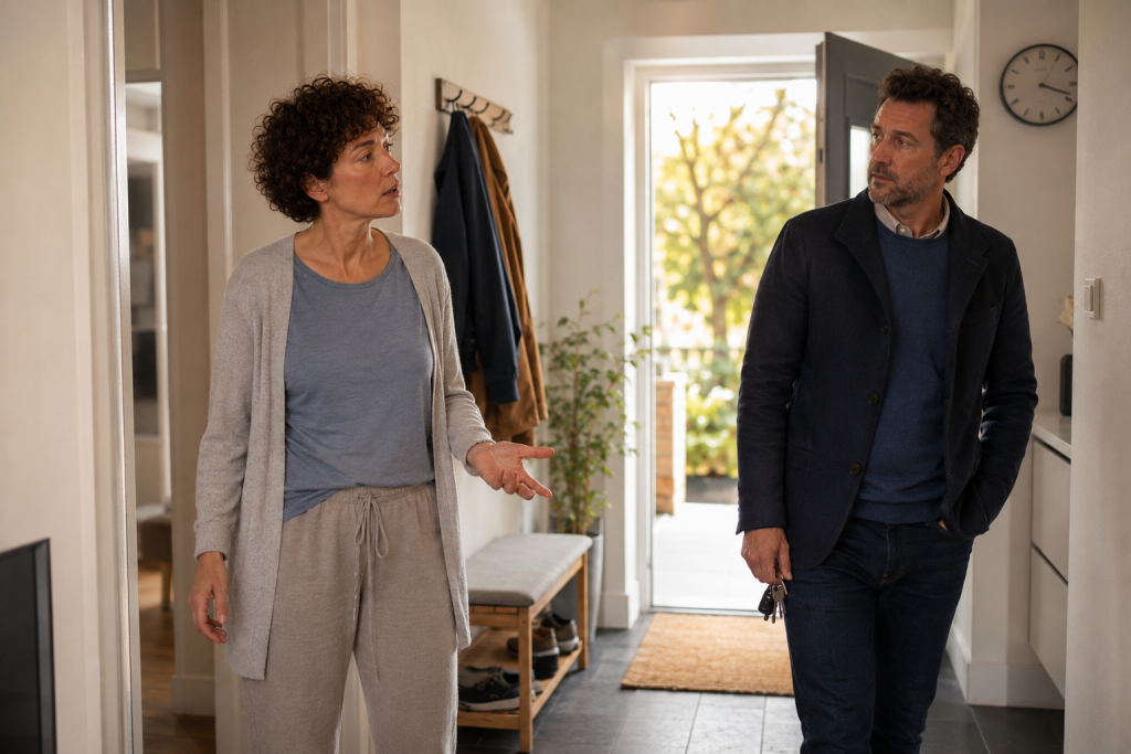 Frau mit ADHS hat einen gemeinsamen Termin mit ihrem Partner vergessen