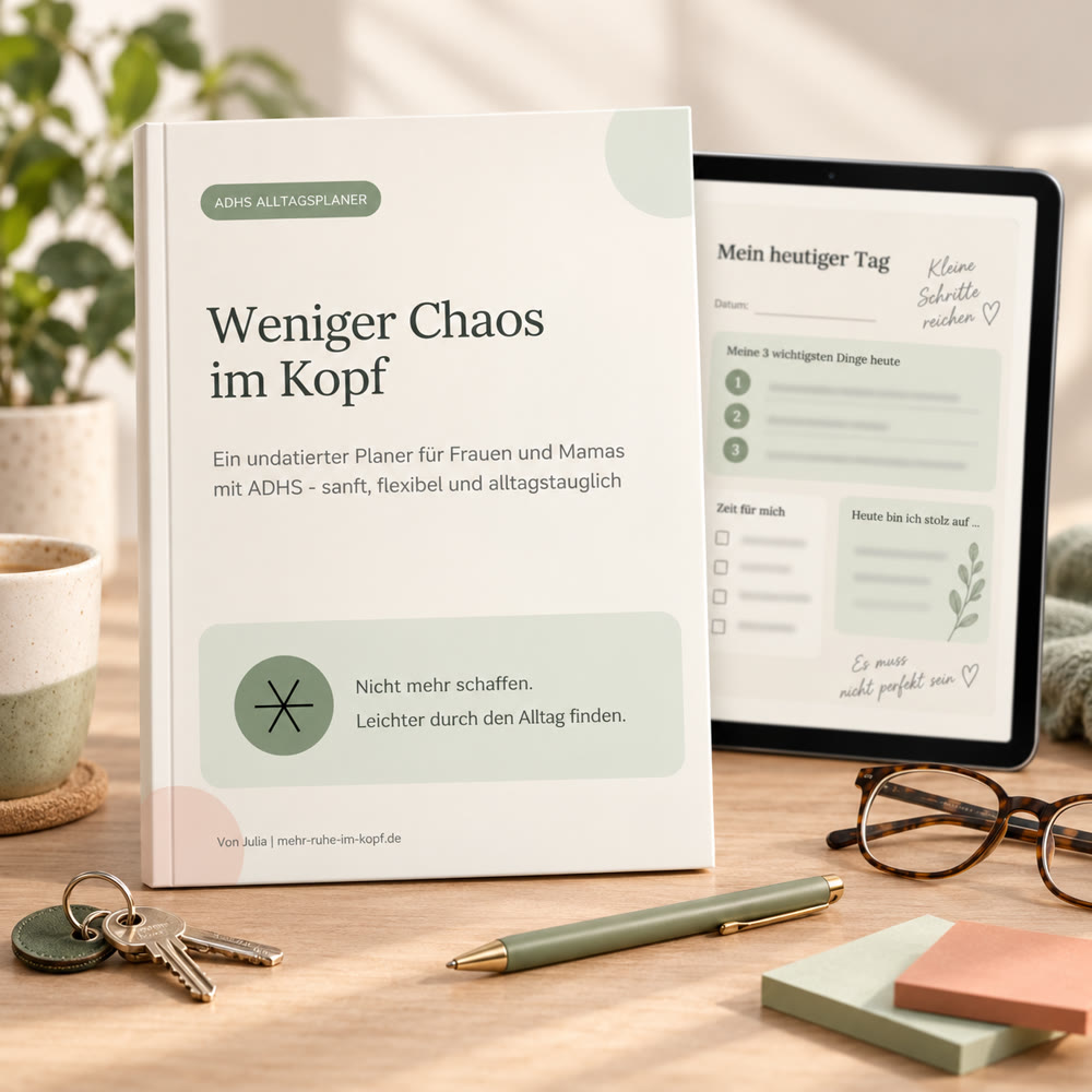 ADHS-Alltagsplaner „Weniger Chaos im Kopf“