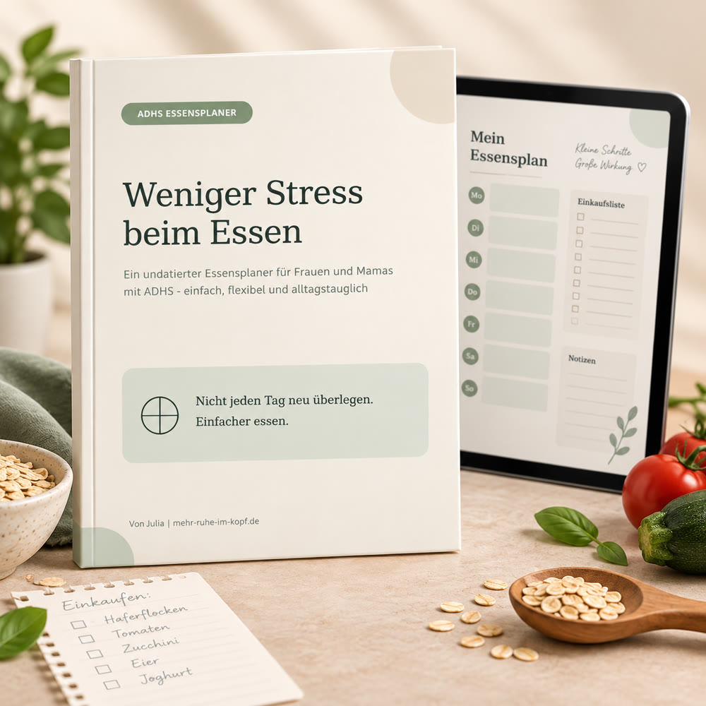 ADHS-Essensplaner „Weniger Stress beim Essen“